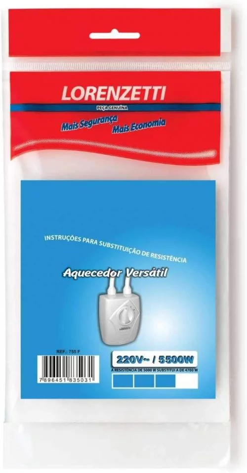Resistência Aquecedor Versátil - Lorenzetti - 7589057