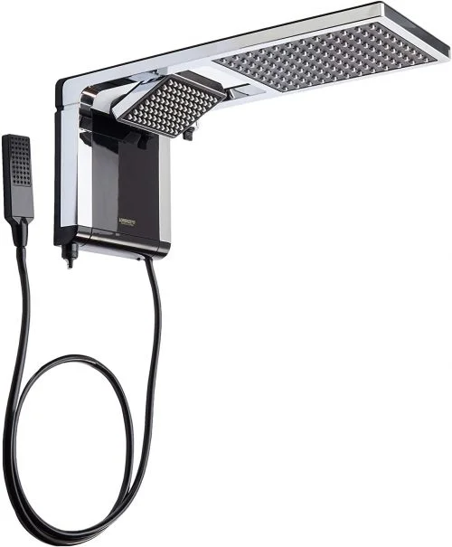 Ducha Acqua Duo Preto/Cromado 220V/7800W - Lorenzetti - 7510104