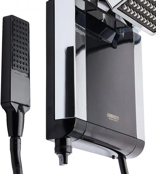 Ducha Acqua Duo Preto/Cromado 220V/7800W - Lorenzetti - 7510104 - Image 5