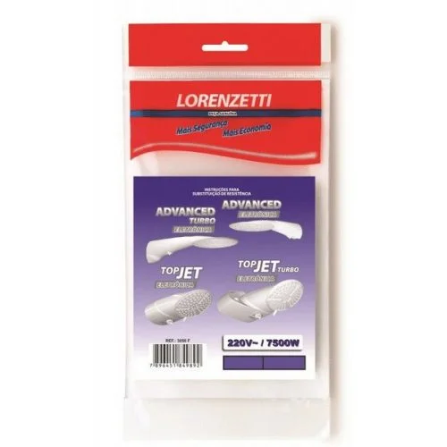 Resistência REF. 3056-F 220V/7500W - Lorenzetti - 7589078