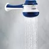Ducha Loren Bello Ultra Azul com Braço 220V/5500W - Lorenzetti - 7530432 - Image 2