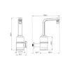 Torneira Multitemperatura Slim 4T - 5500W 220V - Branco Hydra TPSL.4.552BR - Image 3