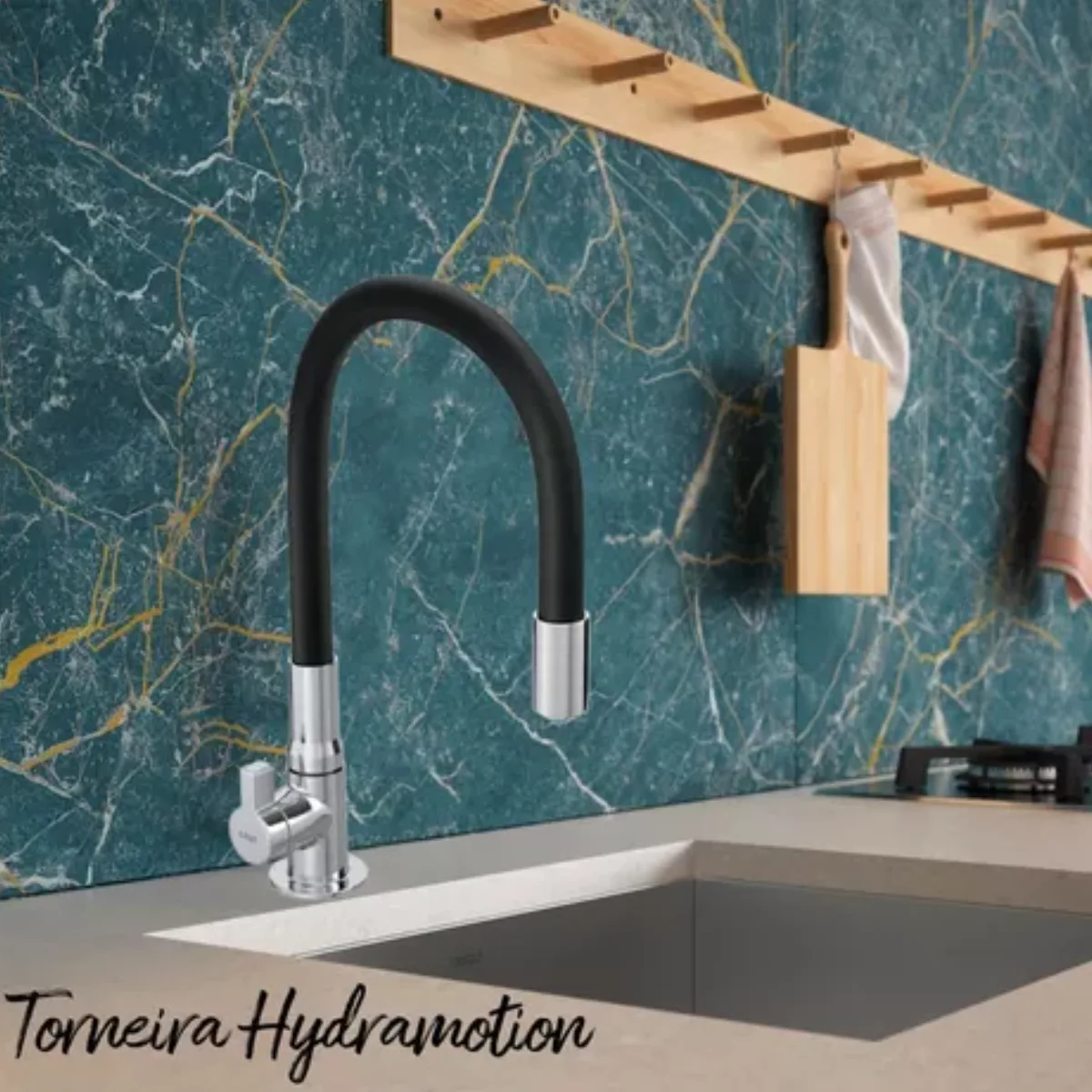 Torneira Hydramotion Bancada Preto 1167.METPTHMN - Imagem 4