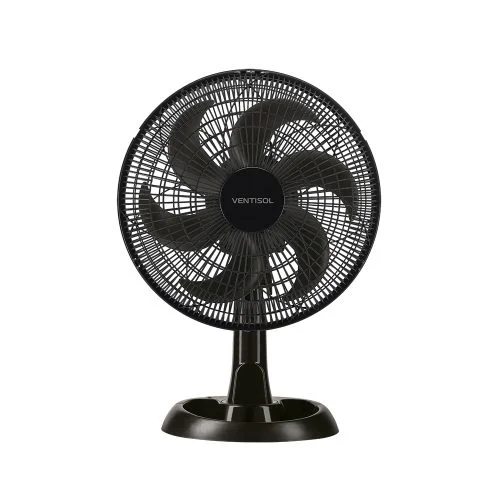 Ventilador de Mesa Turbo Eco 30cm Preto 52W Ventisol