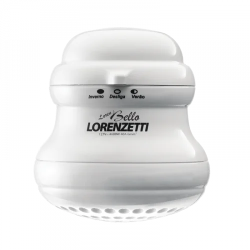 Ducha Loren Bello Ultra Branco com Braço 127V/5500W - Lorenzetti - 7530421