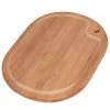 Tábua Oval Bamboo 33x23cm - Mor - 3352