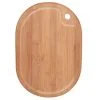 Tábua Oval Bamboo 33x23cm - Mor - 3352 - Image 2
