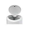 Lixeira Plástica Banheiro Branco Esmaltado - Prat.K - 10.030.000 - Image 4