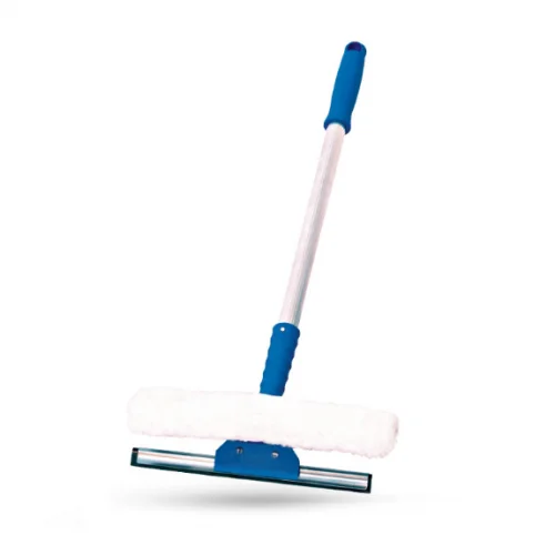 Combinado 25cm Limpa Vidro 2 em 1 com Cabo - Bralimpia - CB250