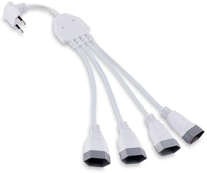Extensão Multiplicadora 4 Tomadas 42cm - Forceline - 180200110