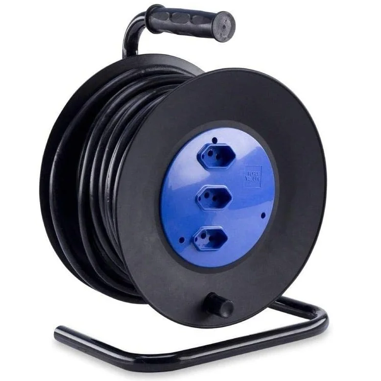 Extensão com Carretel 30m 2,5mm 20A 3T - Forceline - 181200014