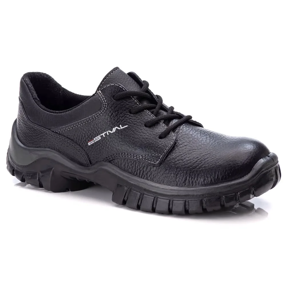 Sapato Couro Work sem Bico Nº 45 - Estival - 7899883231518