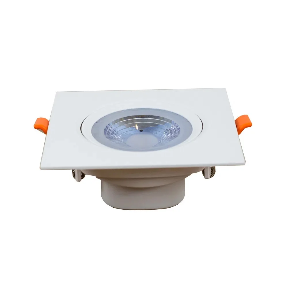 Spot Easyled Quadrado 9,5cm 7W 3K - Bronzearte - YQ093073BCDEAV2 - Imagem 2