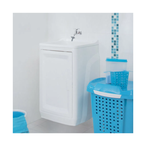 Gabinete Plástico com Tanque 43cm Branco - Astra - GTQ0*BR1 - Image 7