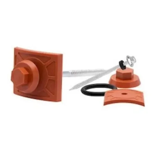 Kit de Fixação para Telha PVC Cor Cerâmica - Fibrarte