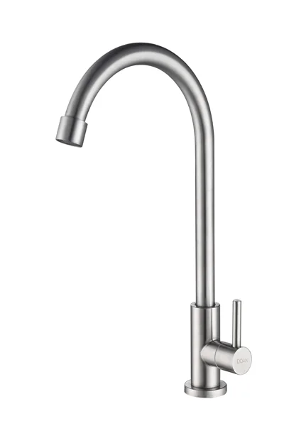 Torneira Inox De Cozinha Bica Móvel Mesa - Doan