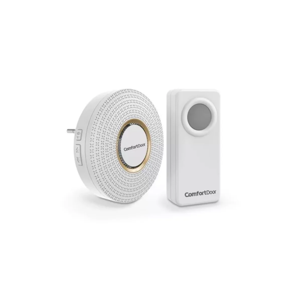 Campainha Sem Fio Bivolt Branco - Comfort Door