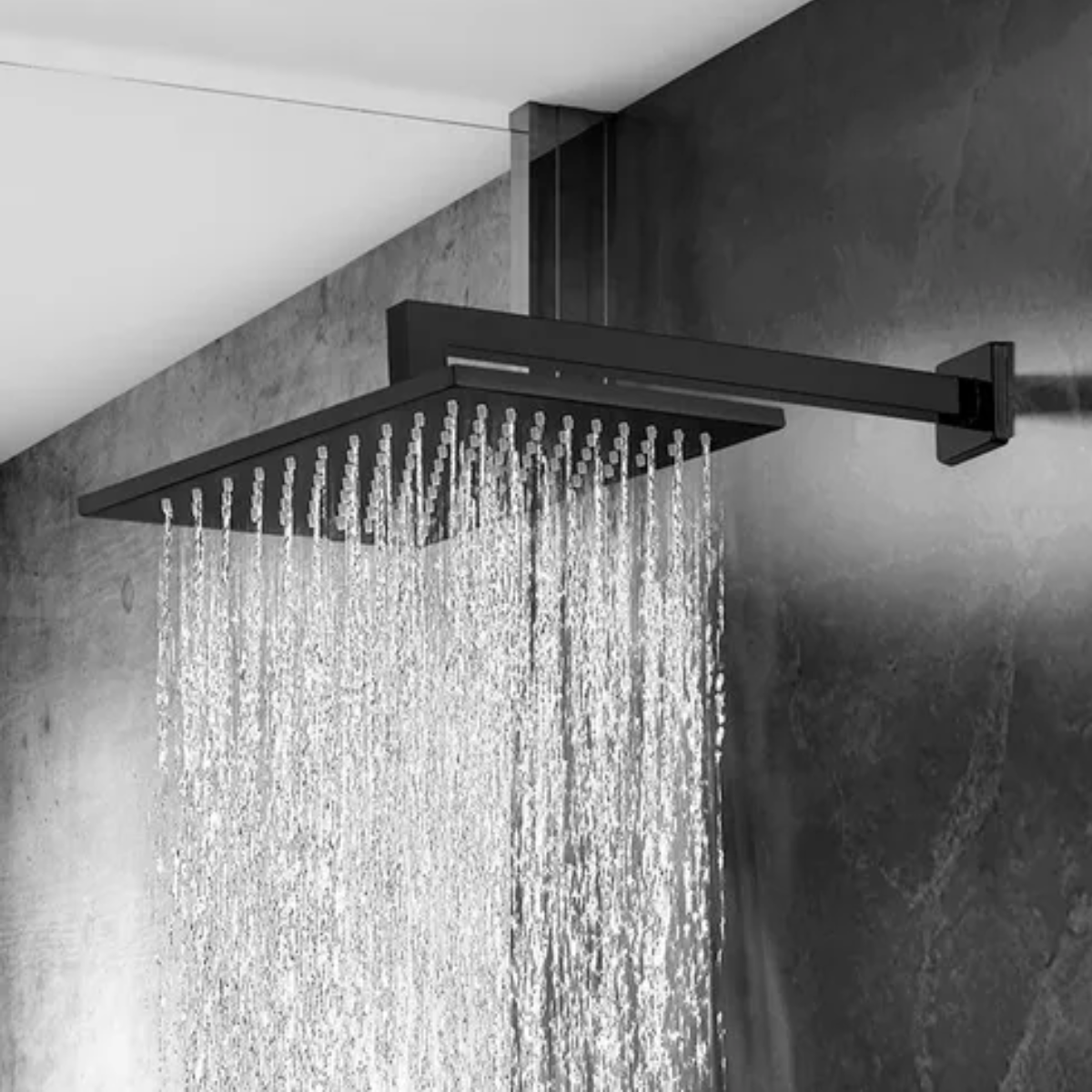 Chuveiro Ducha Loren Quadra Black A Gás 7034 B16 Lorenzetti - Imagem 2