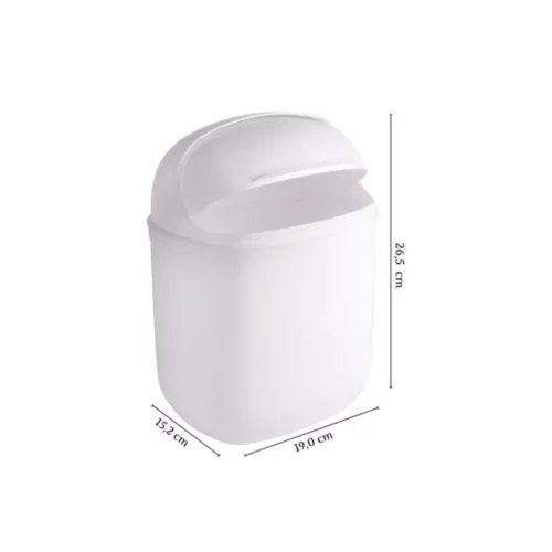 Lixeira Flip Top  5L - Plasutil - Image 2