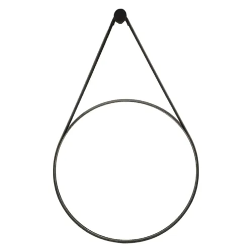 Espelho Decor 50Cm Moldura Preto/Preto - Nacional - Image 3