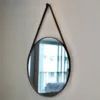 Espelho Decor 50Cm Moldura Preto/Preto - Nacional - Image 5