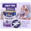 Tinta antimosquito verniz transparente fosca 3,6l - Coral - Image 2