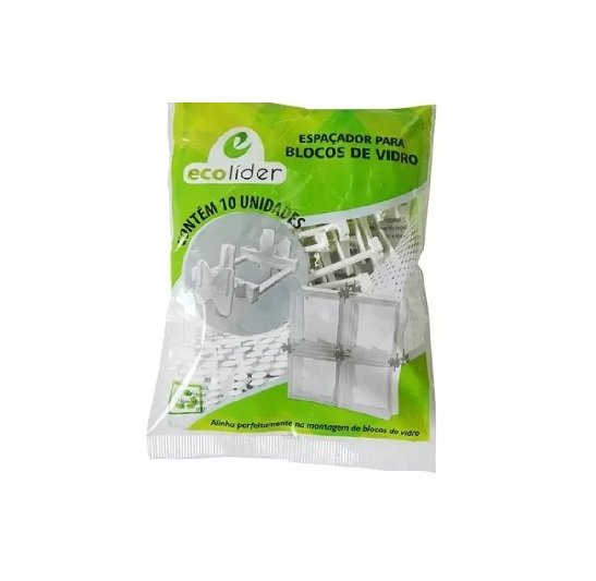 ESPACADOR P/BLOCO DE VIDRO C/10 PC - Imagem 2