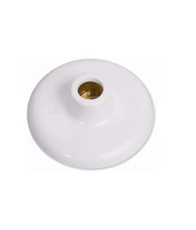 PLAFON C/PORCELANA 100W 250V BRANCO