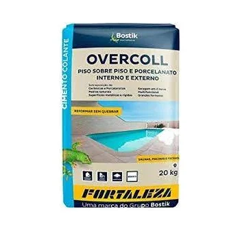 ARGAMASSA OVERCOLL BRANCO PORC. E PISO/PISO INT/EXT 20KG - Image 2