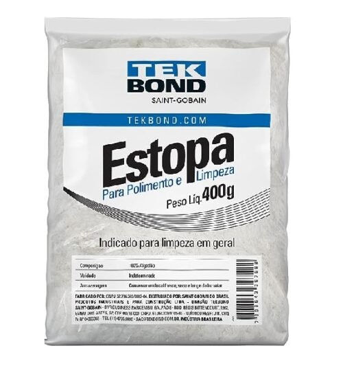 Estopa Para Polimento 400G - Tekbond