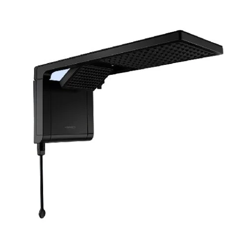 Ducha Acqua Duo Matte Black 220V/7800W - Lorenzetti