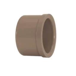 Cap Tampão Soldável 50mm Marrom - Amanco