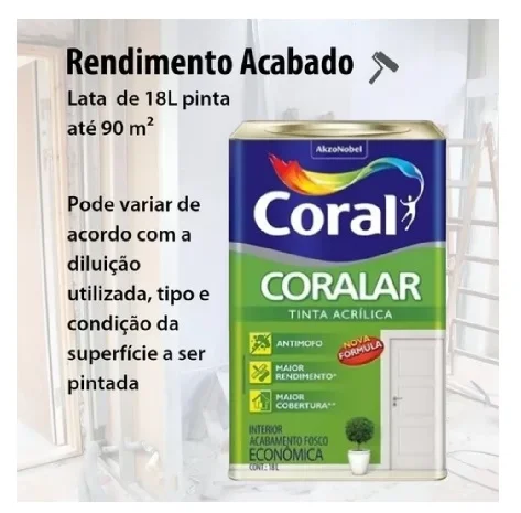TINTA CORALAR ACR ORQUIDEA 18LT - Image 2