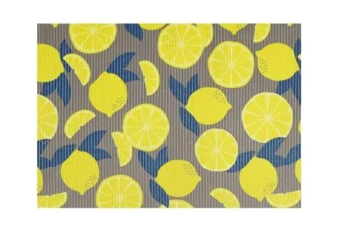 Tapete Tropical Limões 43cmx1,30m - Kapazi