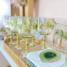 Conjunto 6 Taças de Acrílico Palm Tree 495ml - Wolff - Imagem 2