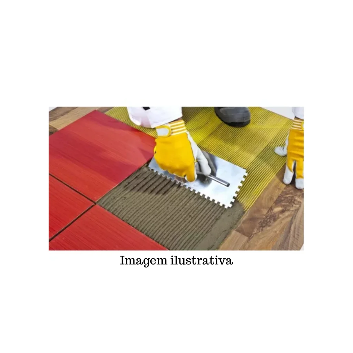 Argamassa Porcelanato e Piso sobre Piso Externo Cinza 20kg - Quartzolit - Imagem 2