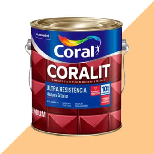 ESMALTE CORALIT ULTRA RESIST BRI AREIA 3,6L