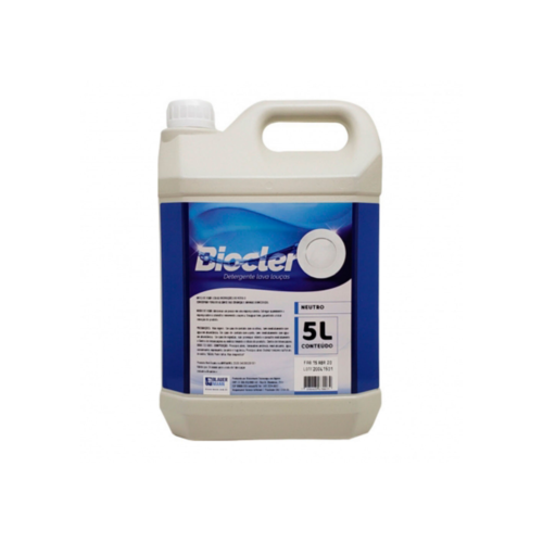 Detergente 5l liquido lava loucas neutro Biocler – Blauermann