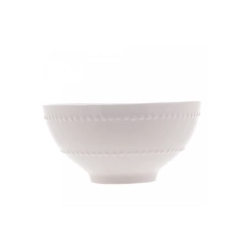 Bowl de Porcelana New Bone Pearl Branco 15cm x 7cm - Lyor - Image 2