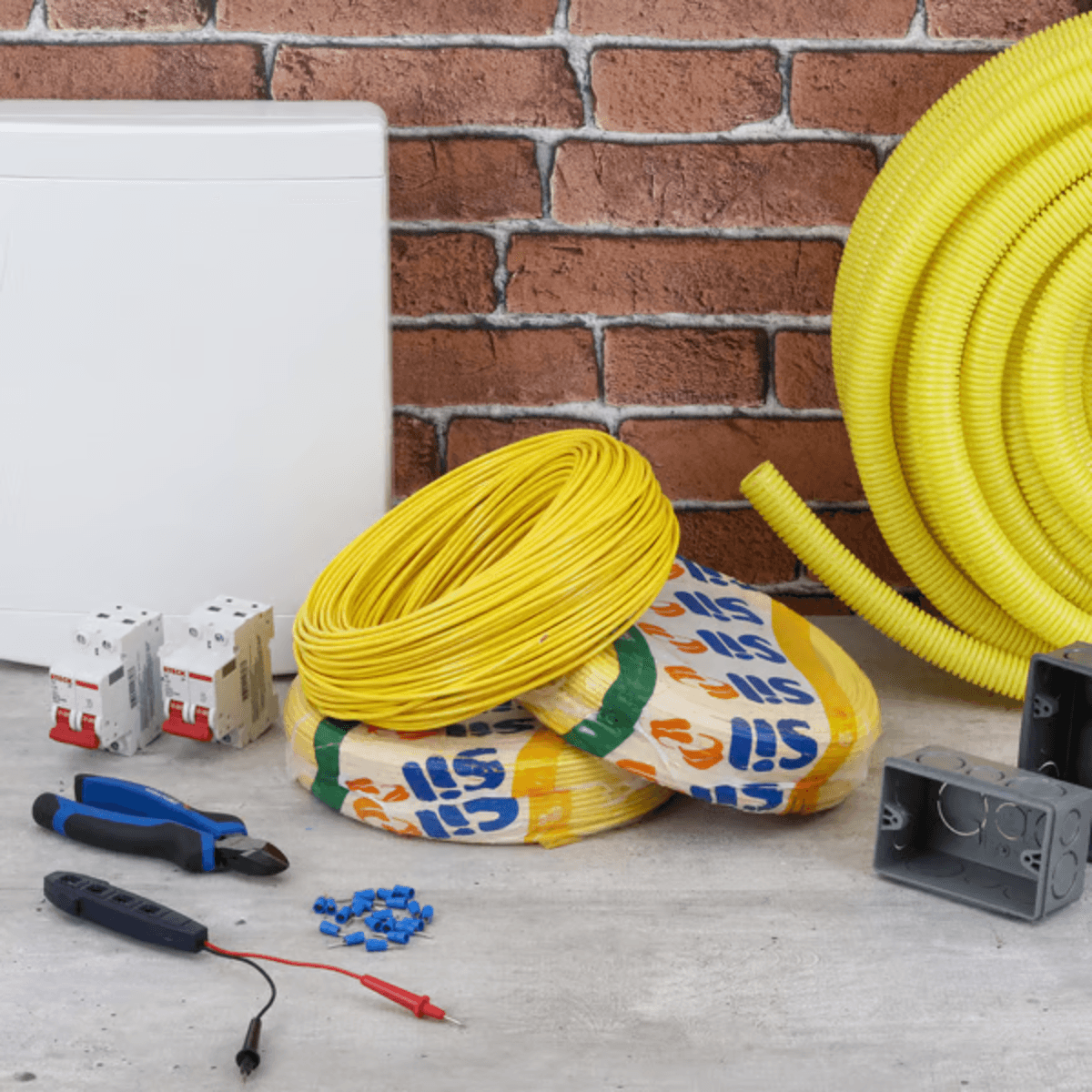 CABO FLEX 4,00MM - ROLO 100MTS AMARELO - Imagem 3