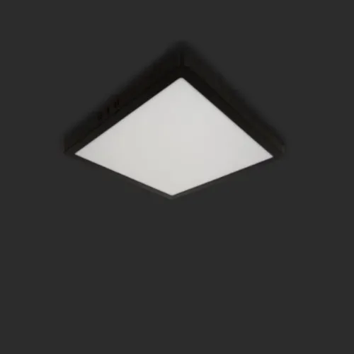 PLAFON SOB HOME LED QD 24W PRETO 6500K - Image 6