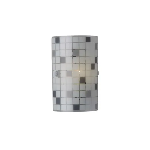 ARANDELA PAULISTINHA VIDRO SIL-PRINT P/1 LAMP.