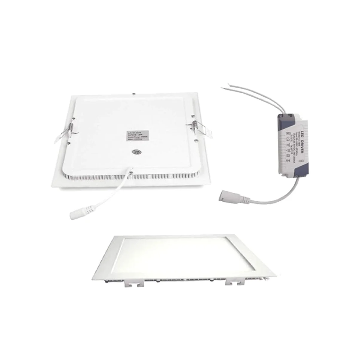 PLAFON EMB SLIM LED QD 18W 6500K - BRONZEARTE - Imagem 5