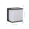 ARANDELA HAMSA PRETO - BIVOLT 8W - Image 6
