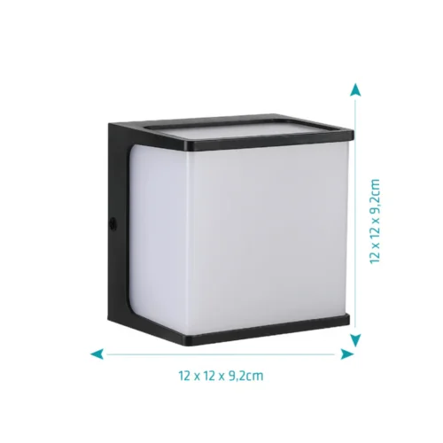 ARANDELA HAMSA PRETO - BIVOLT 8W - Image 6