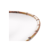 Travessa De Melamina Bambu Branco 40CmX28CmX2Cm - Wolff - Image 2