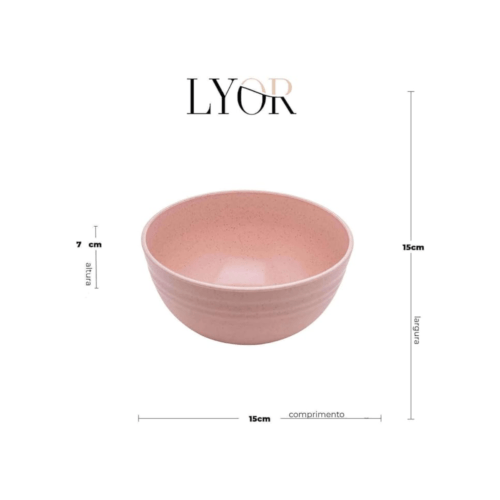 Bowl De Bambu E PP lines Sortido 12Cmx6Cm -Lyor - Image 6