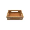 Caixa De Bambu Empilhavel 32x23Cm - Oikos