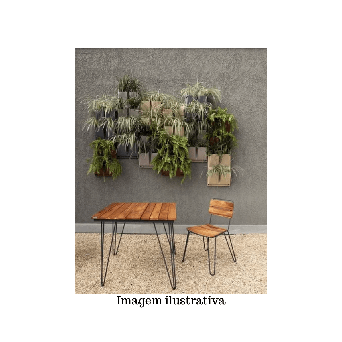 Floreira de Parede Malaia em Polietileno Grafite - Tramontina - Imagem 5