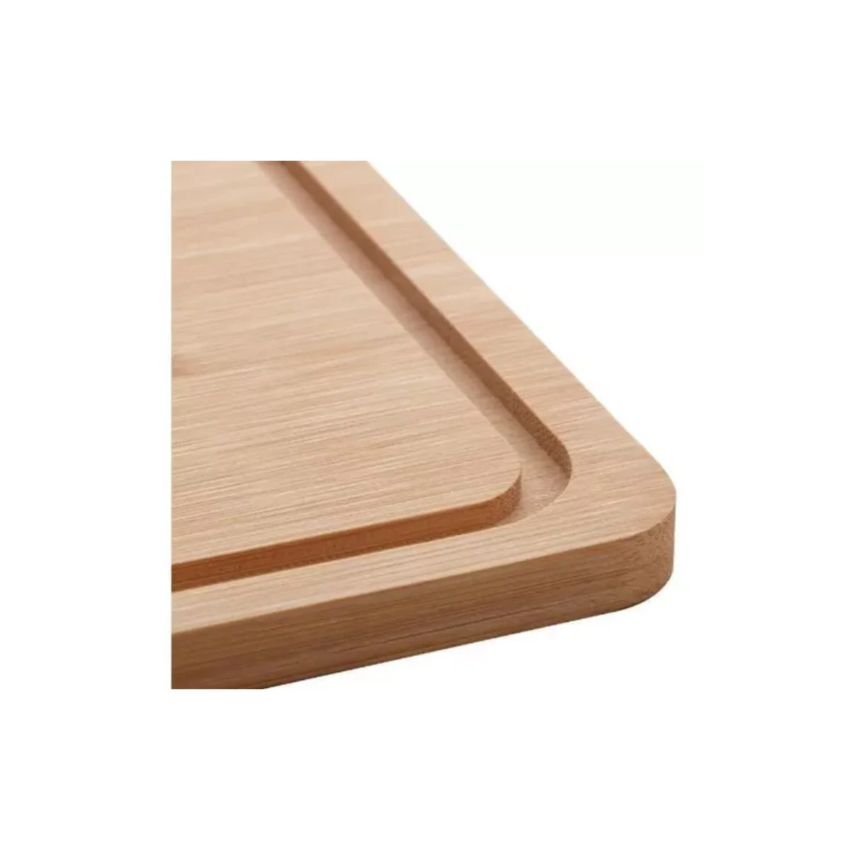 Prato P/ Queijo de Bambu com Tampa em Plástico 24x 18,5x7,5 - Lyor - Imagem 4
